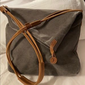 Tom Clovers Canvas Crossbody Bag